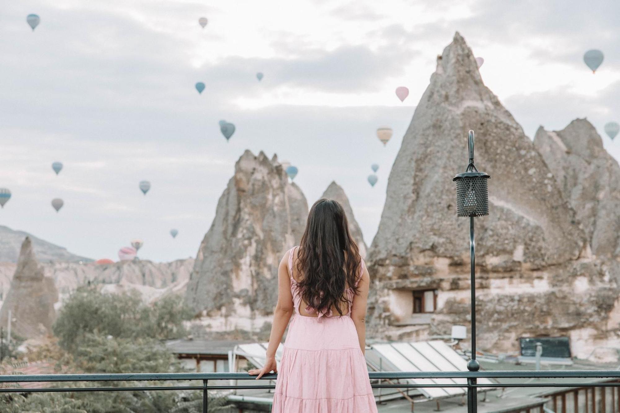 Turan Cappadocia Cave Hotel Göreme Exterior foto