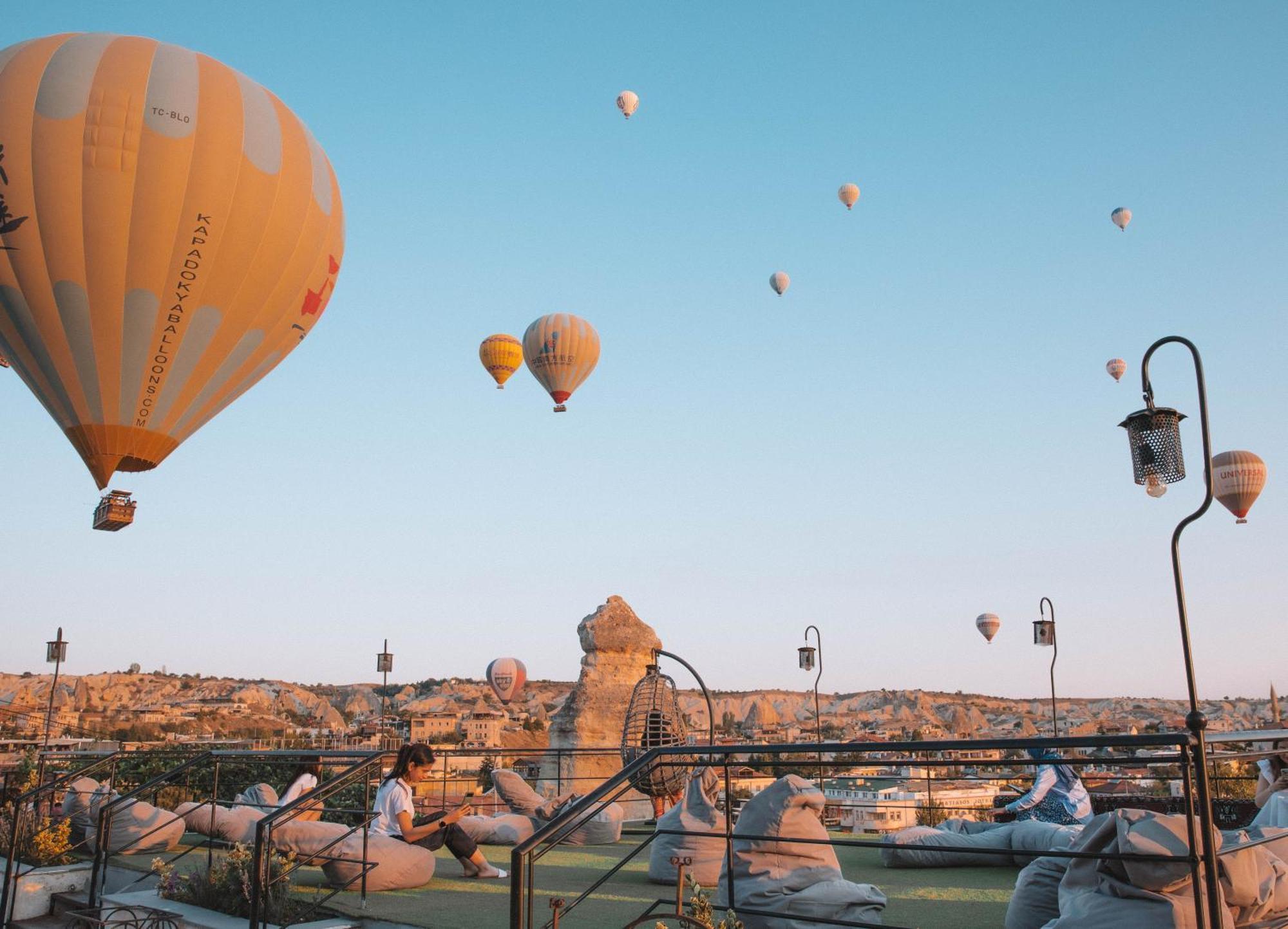 Turan Cappadocia Cave Hotel Göreme Exterior foto