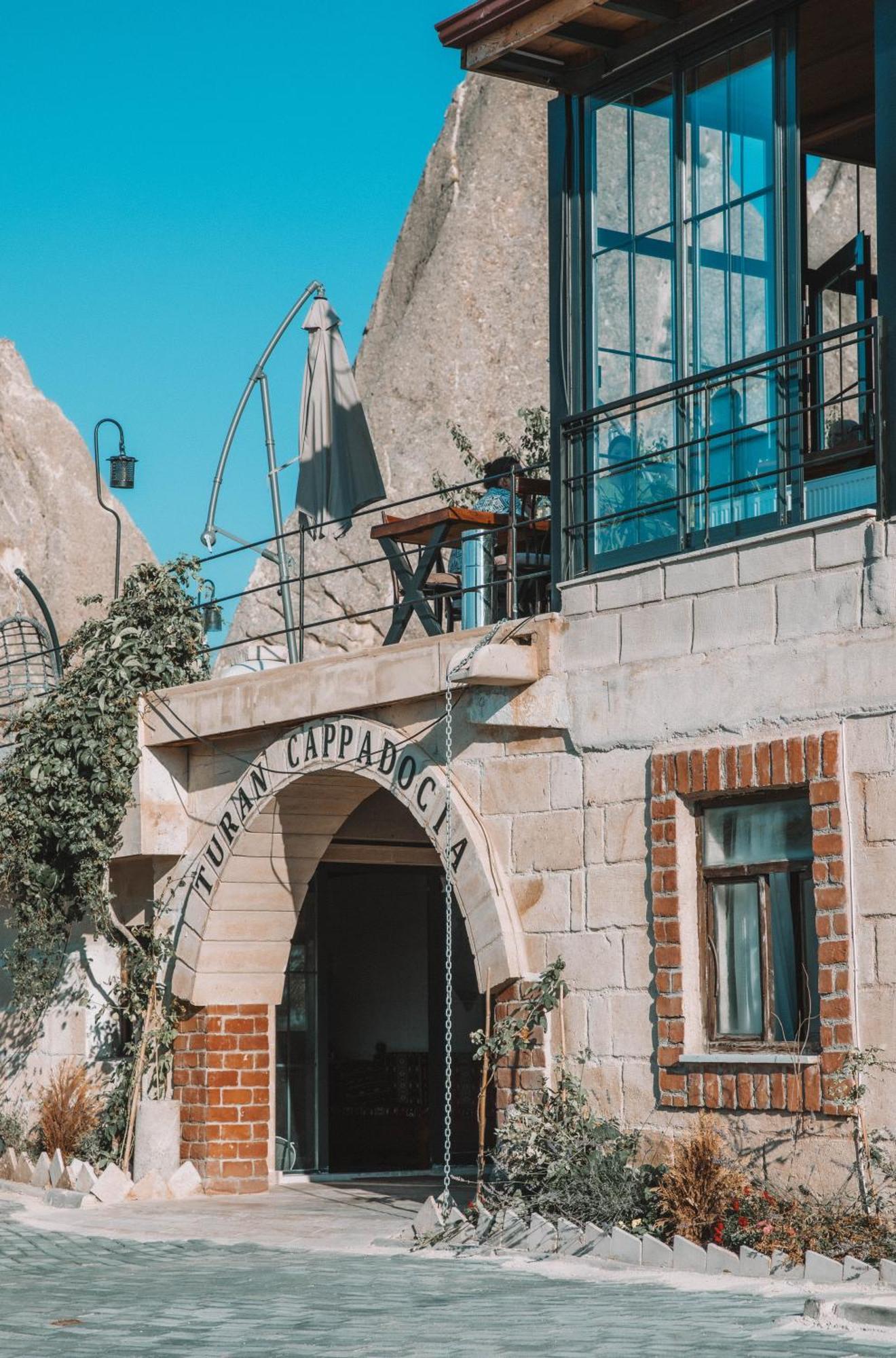 Turan Cappadocia Cave Hotel Göreme Exterior foto