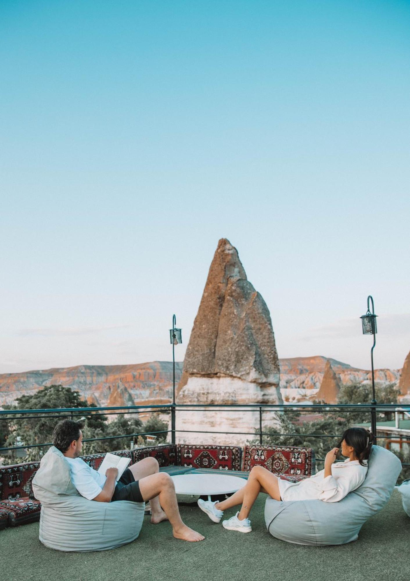 Turan Cappadocia Cave Hotel Göreme Exterior foto