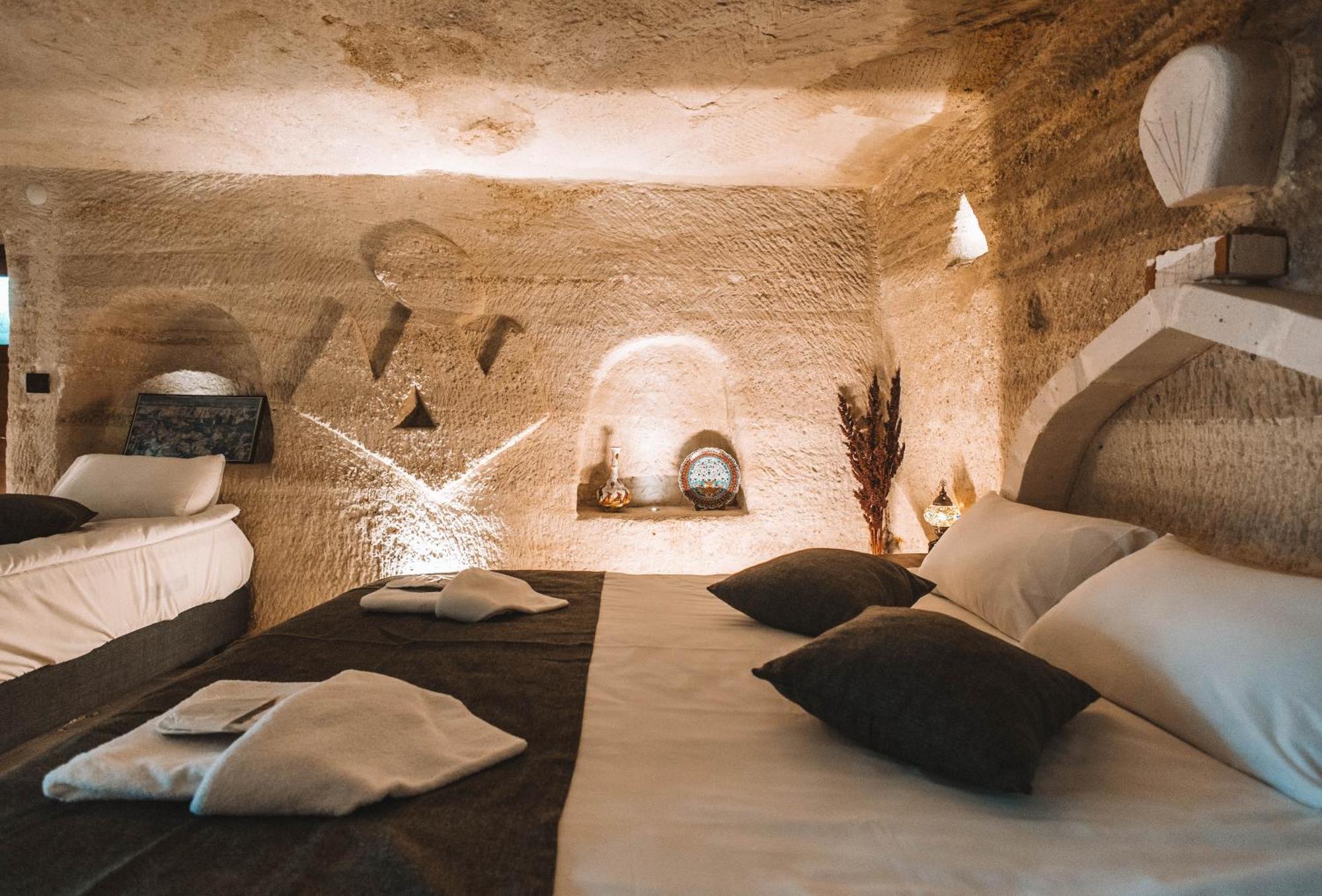 Turan Cappadocia Cave Hotel Göreme Exterior foto